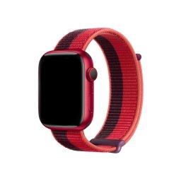 Каишка Dux Ducis Sport Version за Apple Watch 4/5/6/7/SE/8 40/41mm, червен