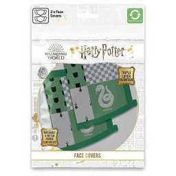 Комплект маски Harry Potter Slytherin за лице, 2 бр.