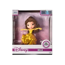Метална фигура Disney Princess Belle Gold Gown, 10 cm