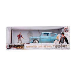 Колекционерска метална кола Harry Potter 1959 Ford Anglia & Harry Potter Year 2, 2 части