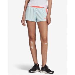 ADIDAS Pacer Colorblock Shorts Light Green