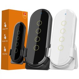 Zigbee Безжично Дистанционно с 4 Бутона за 12 Сцени