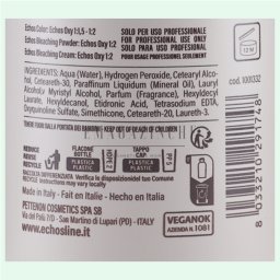 Echosline Водороден кремообразен пероксид 1000 мл. 10,20,30,40 vol. Hydrogen peroxide Stabilized Cream