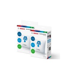2 х Комплект 4 броя торбички Bosch BBZWD4BAG, за перящи прахосмукачки Bosch AquaWash&Clean