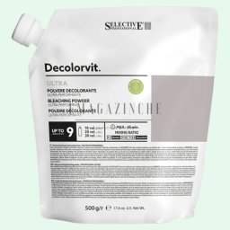 Selective Professional Високо­ефикасна Супра-пудра за избелване до 9 тона 500 гр. Decolorvit Ultra