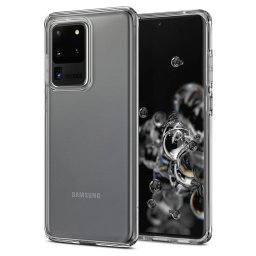 Гръб Spigen Liquid Crystal за Galaxy S20 Ultra - Прозрачен