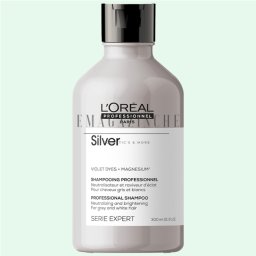 L’Oréal Professionnel Неутрализиращ шампоан за сива,бяла и руса коса 300 мл. Serie Expert Silver Shampoo