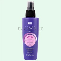 Lisap Спрей без отмиване за бели и изсветлени коси 125 мл Light Scale Care Anti Yellow Spray