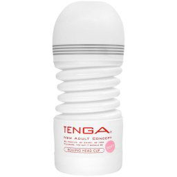 Tenga Rolling Head Cup Gentle еднократен мастурбатор 15,5 см