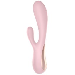 Satisfyer Mono Flex вибратор със стимулиране на клитора Pink 20,3 см