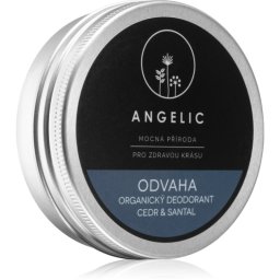 Angelic Organic deodorant "Courage" Cedar & Santal крем-дезодорант с БИО качество 50 мл.