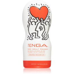 Tenga Keith Haring Original Vacuum Cup еднократен мастурбатор 15 см