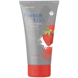 JoyDivision FrenchKiss Strawberry лубрикант гел с вкус Strawberry 75 мл.