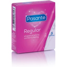 Pasante Regular презервативи 3 бр.