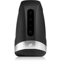 Satisfyer Men Heat vibration мъжки мастурбатор вибриращ Black 14 см