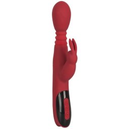 You2Toys Rabbit Red вибратор със стимулиране на клитора 26,5 см