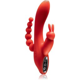 Dream Toys Red Revolution Hera вибратор със стимулиране на клитора 21 см