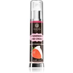 Secret play Hot Effect Strawberry with Cream лубрикант гел с вкус Strawberry with Cream 50 мл.