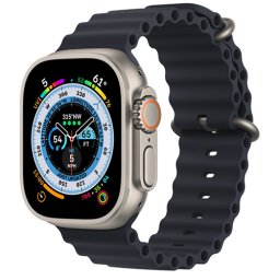 Apple Watch Ultra GPS + Cellular, 49mm Корпус от титан с каишка Midnight Ocean Band
