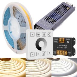 COB LED Лента 480 LEDs с Управление 3000К/4000K/6500К Комплект 5м/10м
