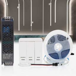 Бягаща LED SMD IC Лента Адресируема Комплект 5м/10м