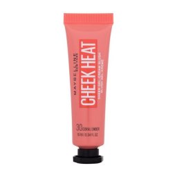 Maybelline Cheek Heat руж с гел-крем текстура 10 ml нюанс 30 Coral Ember