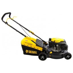Бензинова косачка за трева, GLD-420, 146 куб. см., 420 мм, ръчна, 40 л// Denzel