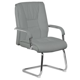 Посетителски стол Sonata 6540 - сив