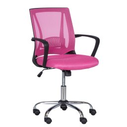 Работен офис стол Sonata 7040 - розов