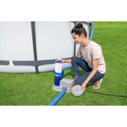 Филтърна помпа Bestway Flowclear 58675, 5678 л/ч, прозрачна