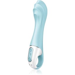 Satisfyer AIR PUMP VIBRATOR 5+ вибратор Blue 20 см