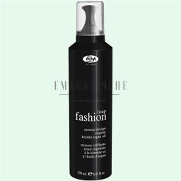 Lisap Мус с кератин и арган за средно фиксиране на косата 250 мл. Fashion Mousse Design Regular
