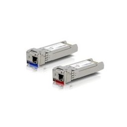 SFP модул Ubiquiti UF-SM-10G-S, 1x LC интерфейс, до 10km, single-mode, комплект 2 бр.