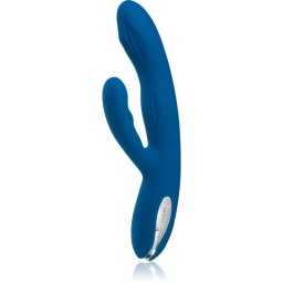 Svakom Aylin Powerful Pulsating Dual-Headed вибратор със стимулиране на клитора Blue 21,5 см