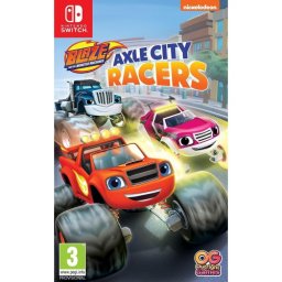 Игра Blaze and The Monster Machines Axle City Racers Nintendo Switch
