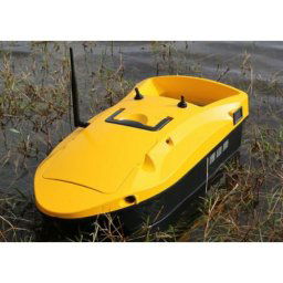 Devict bait boat + безчеткови мотори +литиеви батерии + безплатна чанта цвят жълт Лодка за захранка