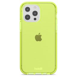 Гръб Holdit Seethru Case за iPhone 13 Pro - Acid Green
