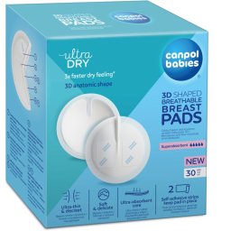 Canpol babies Breast Pads еднократни подплънки за сутиен 30 бр.