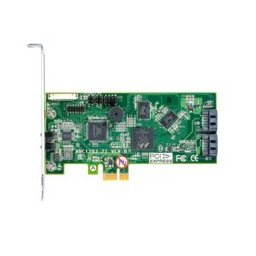 RAID Kонтролер Areca ARC-1203-2I, от PCIe 2.0 x1(м) към 2x SATA 3(ж), 512MB DDR3 RAM, RAID 0,1, Sigle Disk, JBOD