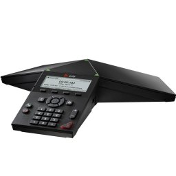 Конферентен телефон Poly TRIO 8300 IP, Wi-Fi(802.11n), свързаност Wi-Fi2/USB/Bluetooth/IP, Микрофони 3, обхват на микрофоните до 3,7м/360°, черен