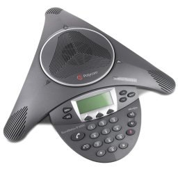 Конферентна станция Polycom SoundStation IP 6000, PoE, LCD дисплей, SIP, 4 метра обхват, до 10 участника в конференцията, черен