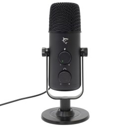 Микрофон SBOX WHITE SHARK NAGARA (DSM-02), USB, настолен, черен