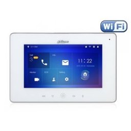 Монитор Dahua VTH5221DW, 7"(17.78 cm) TFT Touchscreen, WSVGA (1024x600), Wi-Fi, RJ-45, аудио,