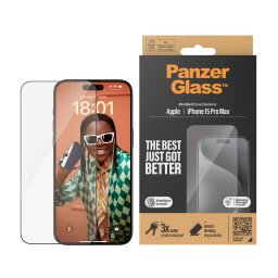 Стъклен протектор PanzerGlass за Apple iPhone 15 Pro Max UWF wA