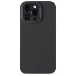 Гръб Holdit Silicone Case за iPhone 15 ProMax - Черен