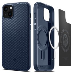 Spigen Mag Armor MagSafe за iPhone 15 Plus - Син