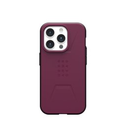 Гръб UAG Civilian MagSafe за iPhone 15 Pro Max - Бордо