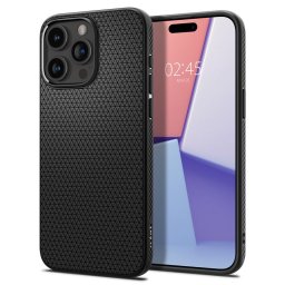Гръб Spigen Liquid Air за iPhone 15 Pro Max - Черен