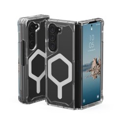 Гръб UAG Plyo Pro за Samsung Galaxy Z Fold 5 - Прозрачен/сребрист