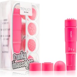 Toyjoy Funky Massager стимулатор и вибратор pink 9,5 см